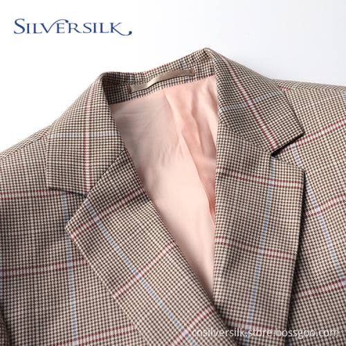 Single Breasted Suits Two Button Floral Men's Coats